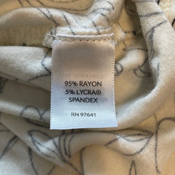 J. Jill Cream Floral Tank Size 4X Wearever Collection Knit Top - Picture 6 of 9